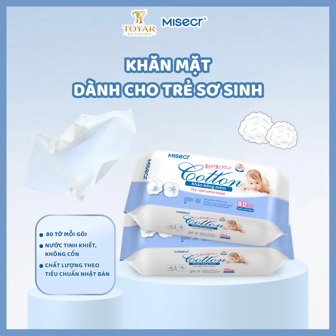 Khăn Khô Tiện Lợi, Không Mùi