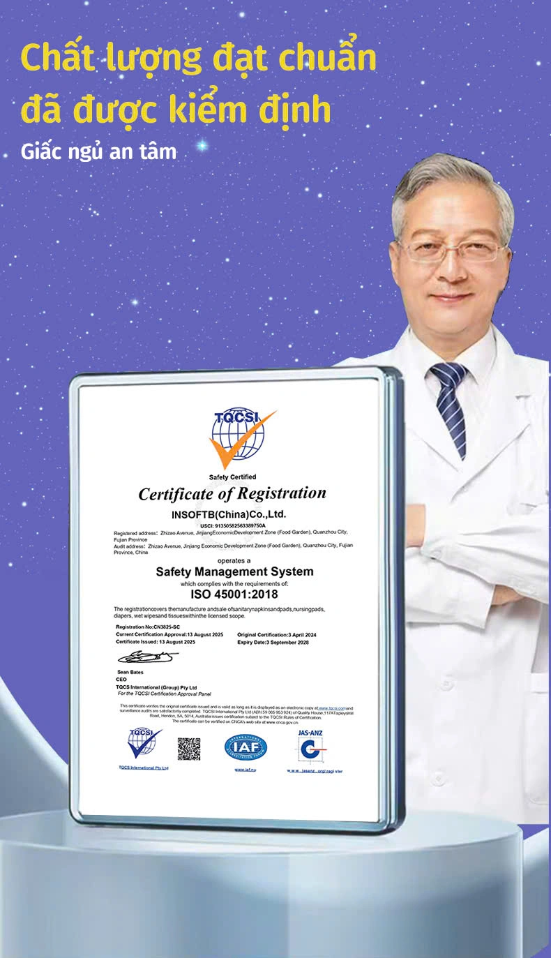 Băng vệ sinh dạng quần 10 Miếng INSOFTB